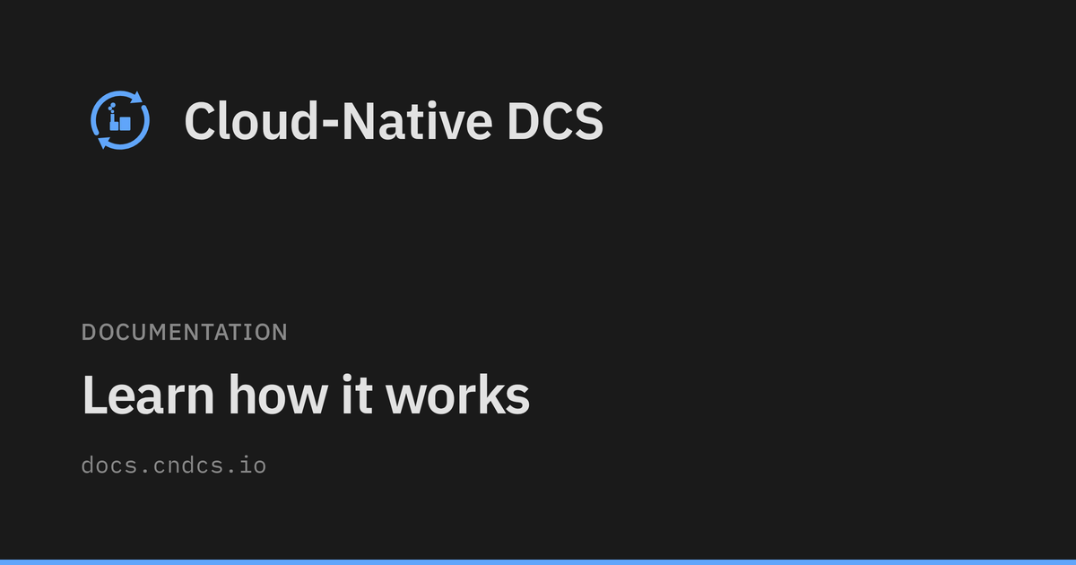 Secure Development Lifecycle Audit File - Cloud-Native DCS